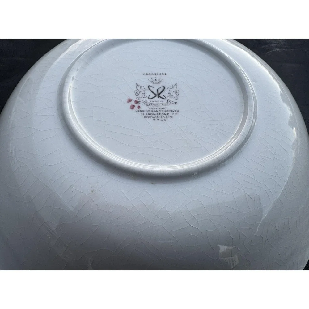 Vintage Staffordshire Yorkshire Ironstone 9
